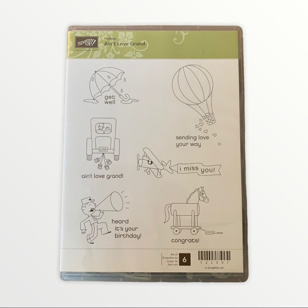 Stampin’Up  Ain’t Love Grand 6 piece stamp set
